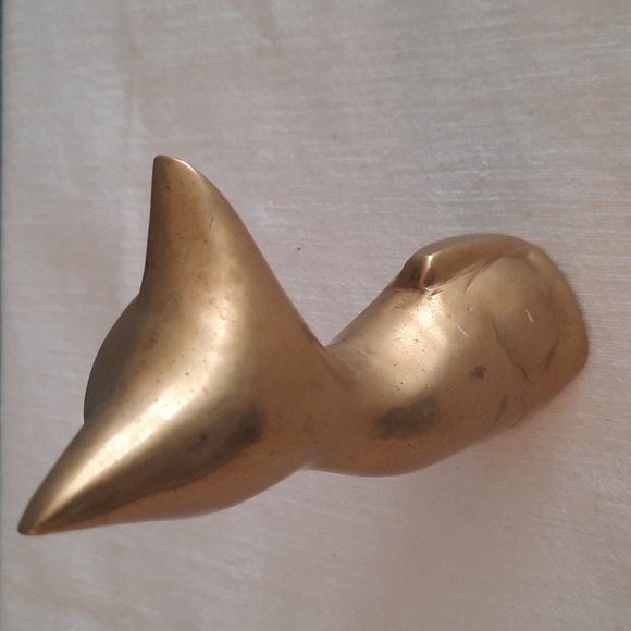 Vintage Brass Kitty Cat - Picture 2 of 4